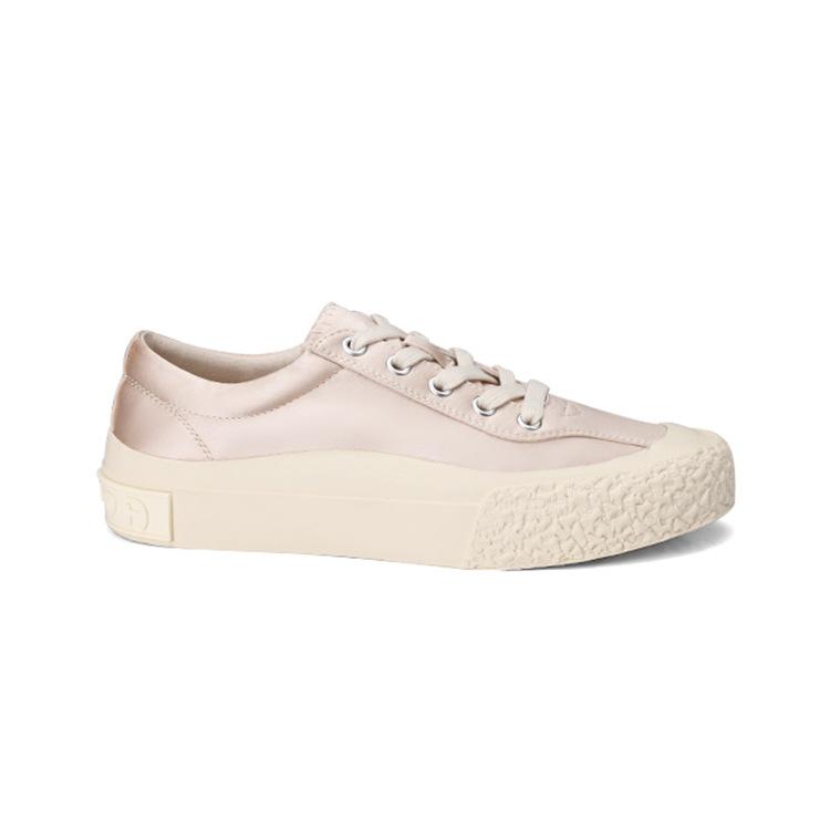 Grape mother Studiolee girl style silk lace-up fashion round head small thick flat bottom versatile casual board shoes women