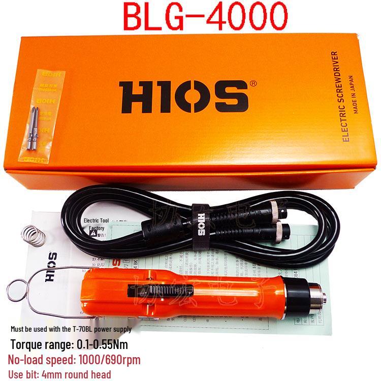 HIOS CL-6500HEX Brushless Electric Screwdriver with Easy Grip
