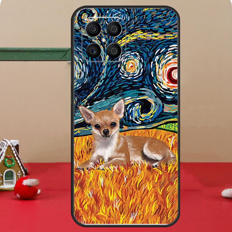 

Мультяшный чехол с собачкой чихуахуа для Honor Magic 8 Pro 6 7 Lite Honor 400 200 50 70 X8c X8b X9a X9b X9c X9d Win RT Чехол Honor X9d