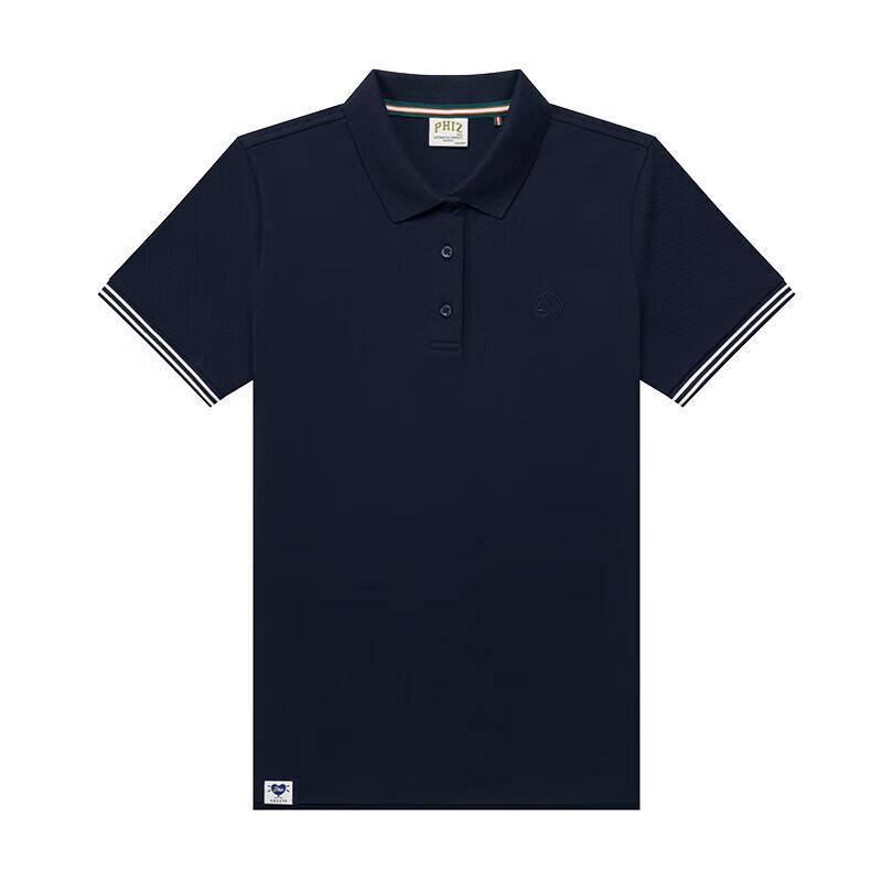 HAZZYS Women's PHIZ Series Color-Block Polo Shirt