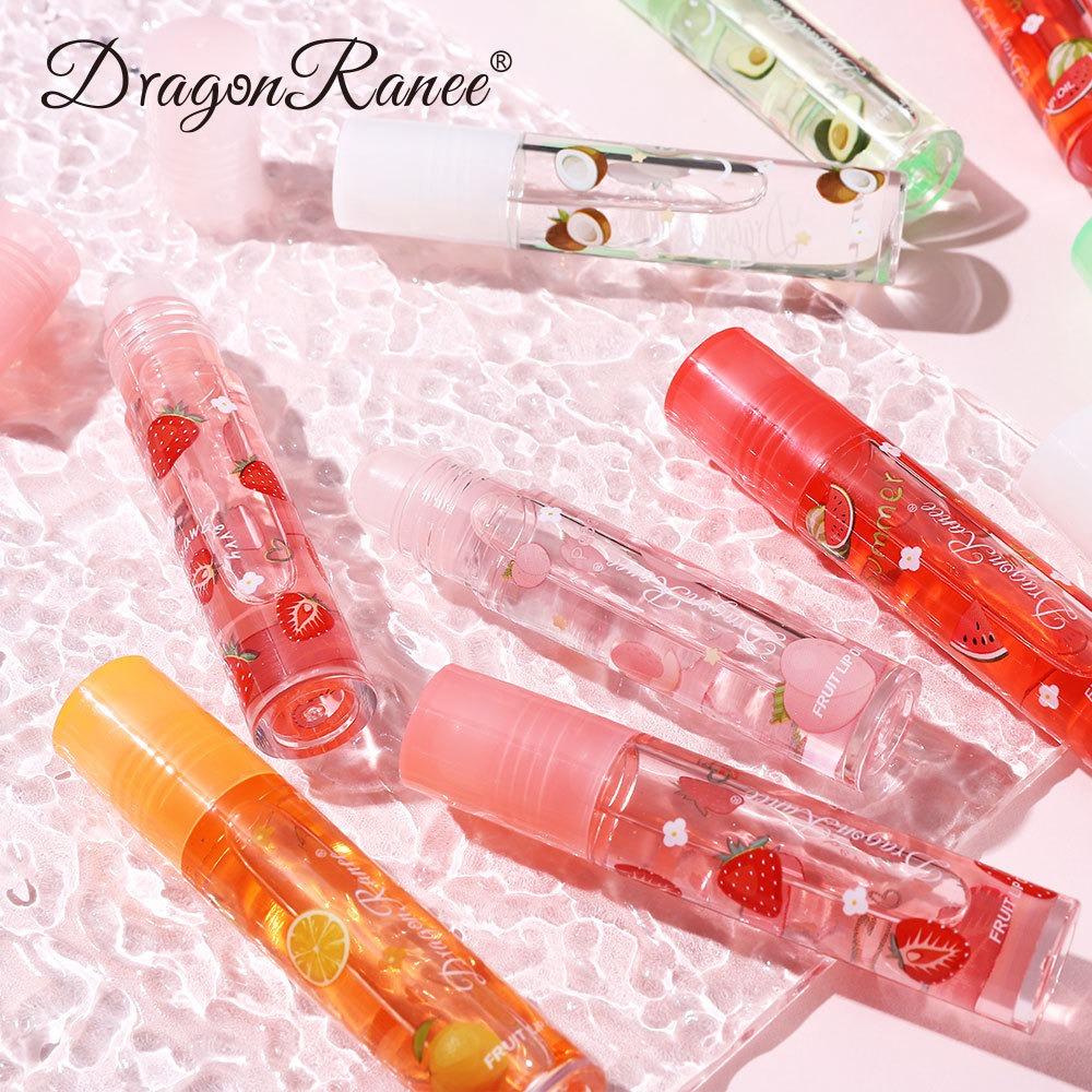 Strawberry Transparent Lip Oil Fruit Lip Oil Moisturizing, Moisturizing and Moisturizing, Autumn and Winter Protection Lip Oil