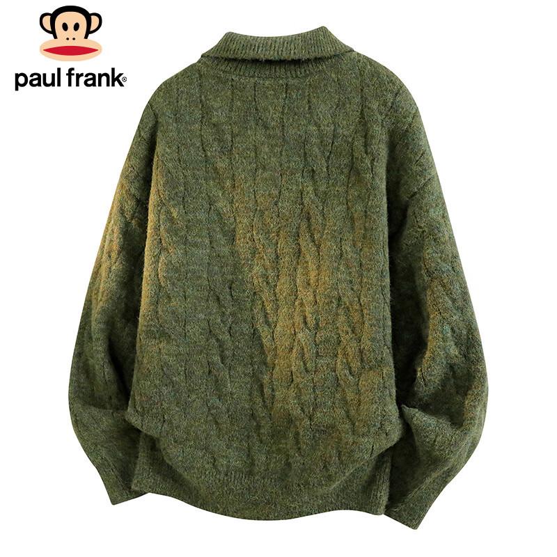 Paul Frank Men's Cable Knit Turtleneck Sweater
