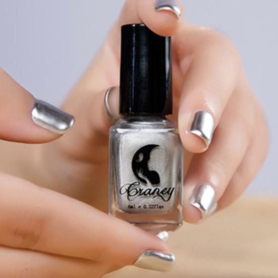6ml metaliczny chromowany efekt lustrzany seksowny lakier do paznokci narzędzie do manicure