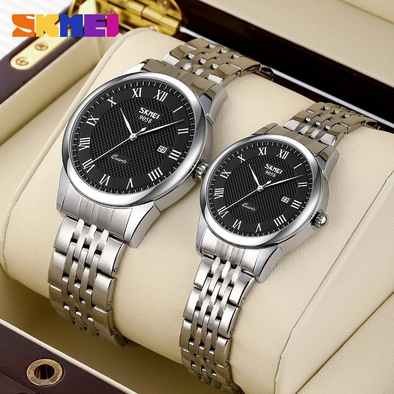Fashion Business Quartz Watch Men's Zinc Alloy Watch Couple Waterproof