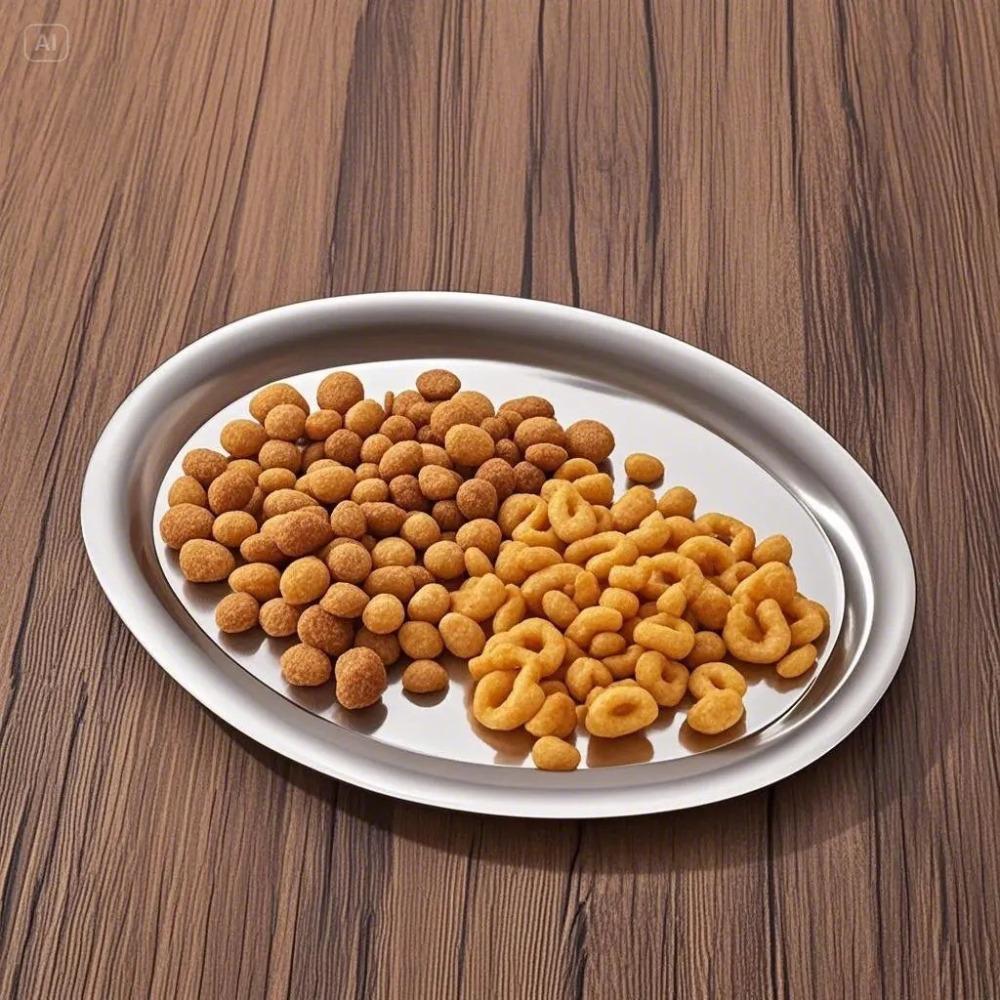 Multipurpose Korean Style Barbecue Pan Exquisite Dinner Plates Creative Oval Shaped Plate  Dining