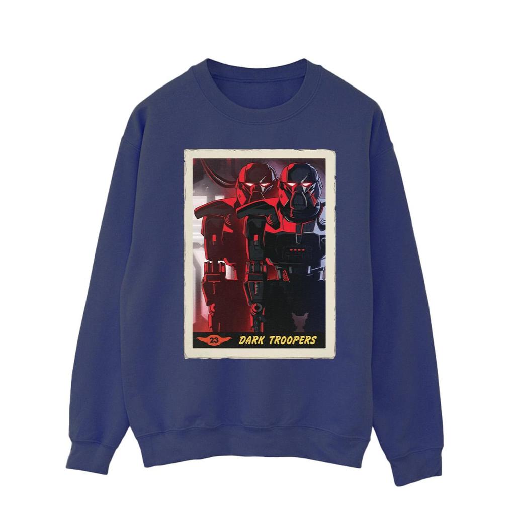 Star Wars Mens The Mandalorian Dark Troopers Sweatshirt