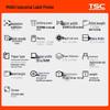 TSC MH341 Industrial Barcode Label Printer CN Plug (adapter Included)