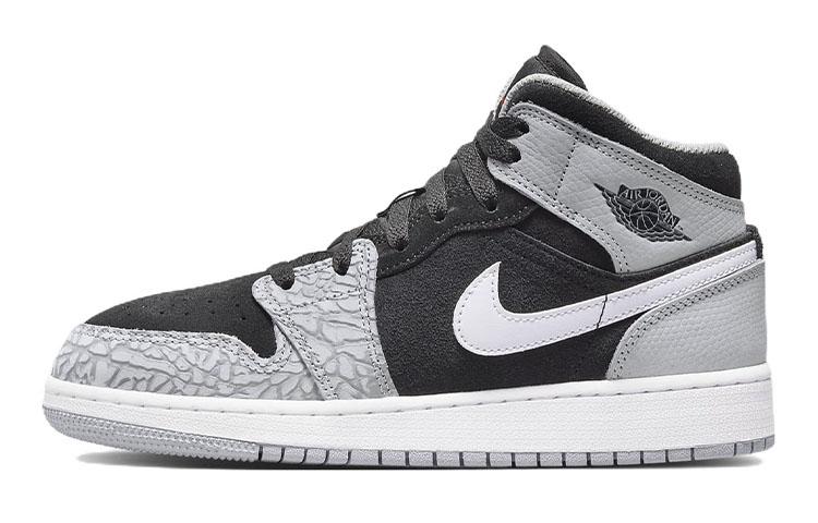 Jordan 1 Mid SE Elephant Print GS DM6216-016 36.5