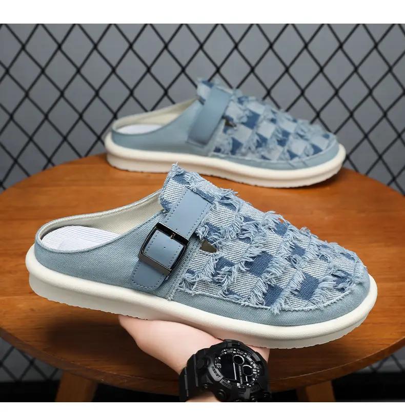 Fashion Breathable Mens Slippers Casual Outdoor Summer Shoes Sneakers Walking Hiking Slides Luxury Designer Fashion House Loafers