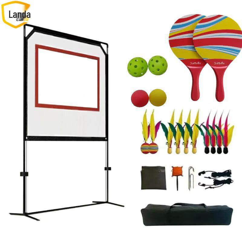 Portable Outdoor Sports Net & Racket Set