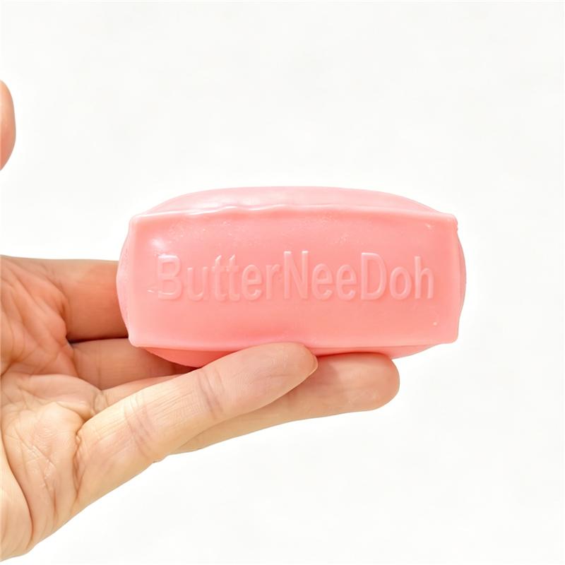 Juguete de Terapia Sensorial de Mantequilla Needoh Relleno de Harina de Colores Juguete de TPR Súper Suave Amasar Estirar Ansiedad Curación Relajante Ocio Regalo