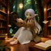 12CM Frieren Anime Figure - Cute Night-Suit Action Figurine Model Doll Toy for Desktop Collection beyond Journey's End