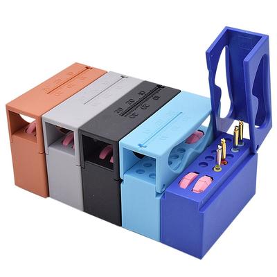 Dental 10 Holes Endo Files Holder with Memory Autoclavable Endo Box Endodontic Use