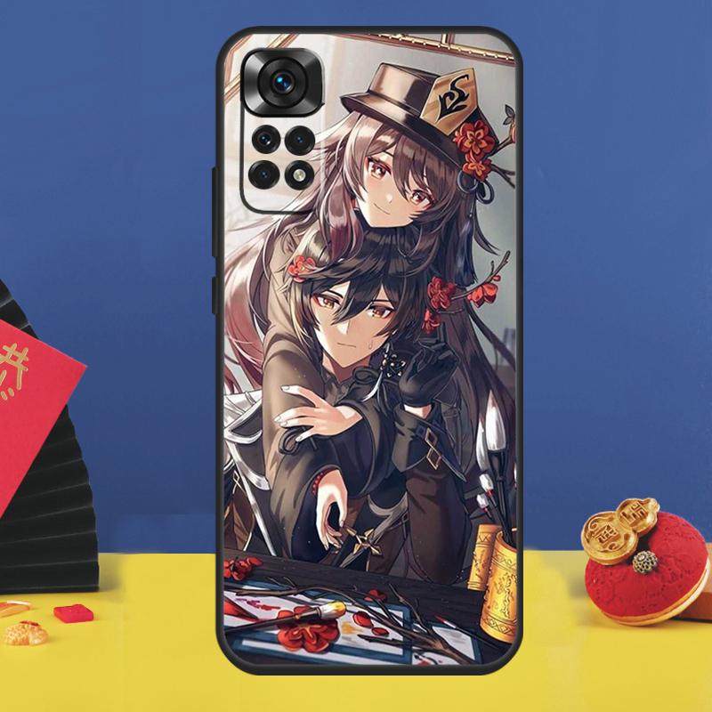Genshin Impact Hu Tao Phone Case For Xiaomi Redmi Note 15 Pro Plus 13 12 11 9 10 14 Pro 10C 12C 13C 14C 15C Cover
