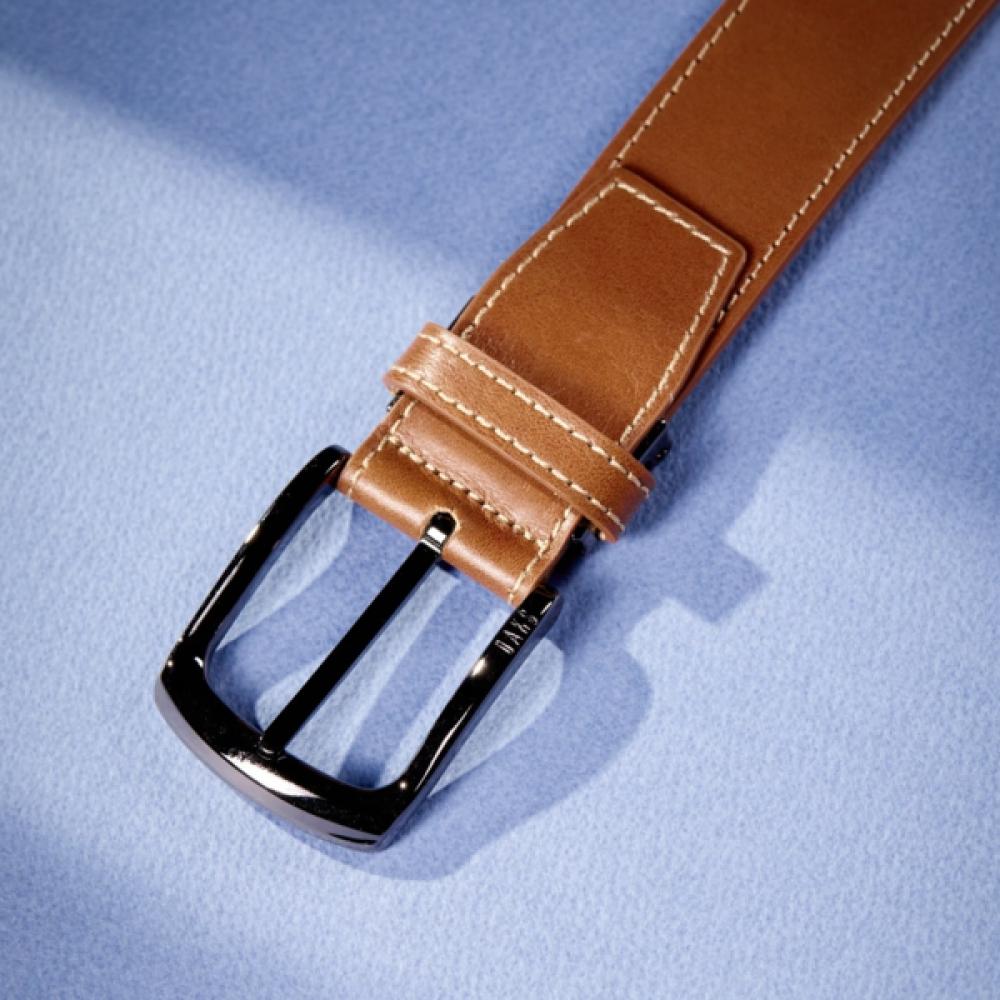 Daks Brown Cowhide Belt Whole Skin Dbbe6e152w3 Single option