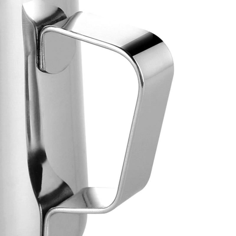 Nerezová džbán na napěnění mléka Espresso Napařovací káva Barista Šálek na napěňovač latte Džbán na pěnu na cappuccino Džbán na mléko