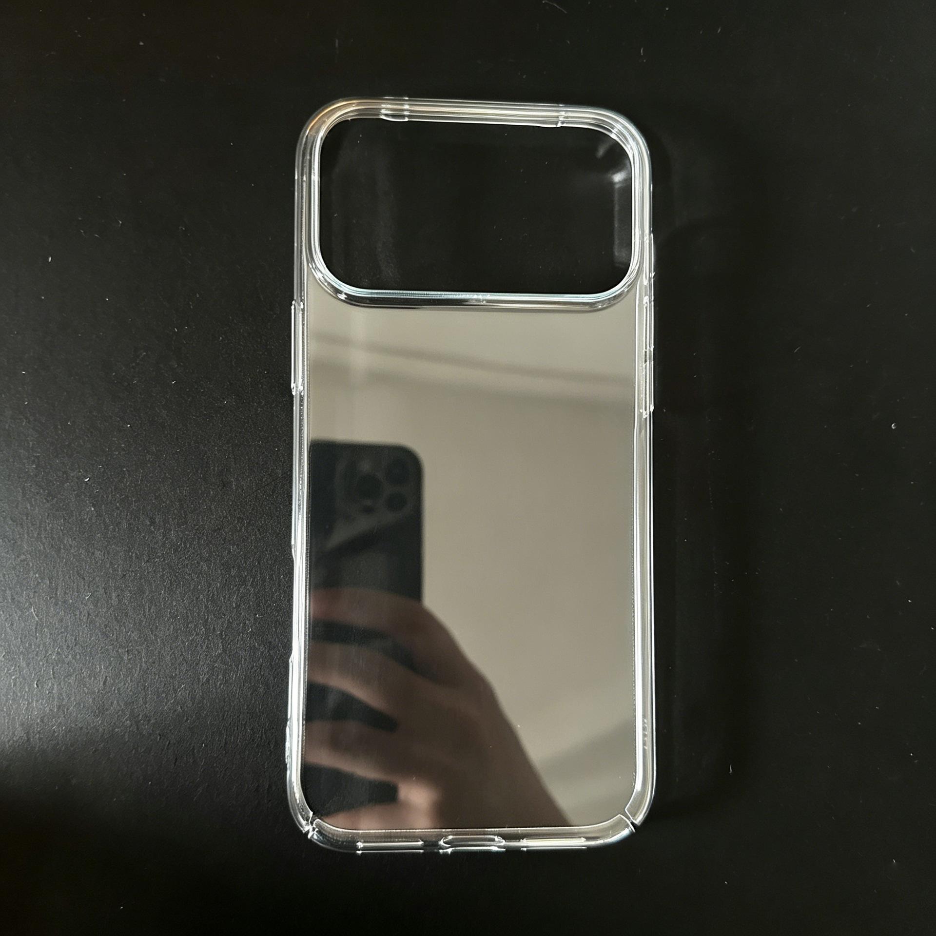 Applicable to iPhone17Pro transparent mobile phone case PC hard case 16 all-inclusive 15 simple yellow-resistant 14 Apple mobile phone case iPhone17