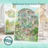 European Garden 3D Diorama Stickers - Kaleidoscope Vol. 3 for Stress Relief & Journaling