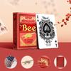 Bee Metalluxe Playing Cards Deck Poker Size Card Games Magic Tricks for Magician