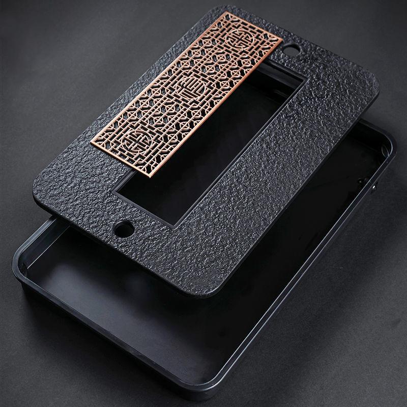Light Luxury  Tea Table Tray High Quality Chinese Tea Tray Tea Set Board Drainage Water Storage Tea Board