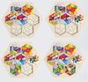 3D Animal & Fruit Theme Puzzle Blocks for Early Education - Creative Jigsaw for Kindergarten & Baby Learning