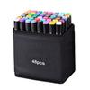 24pcs to 120Pcs Ergonomic Art Markers Set Double Tip-40 colors