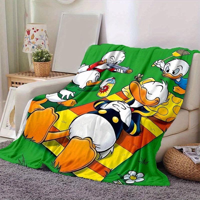 

1pc, Duck Family Picnic Blanket Soft Throw for Home Decor, Couch Cover, Outdoor Use, Travel, Camping 80x120cm
