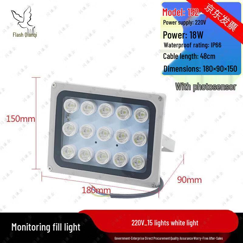 Surveillance Camera Infrared Fill Light