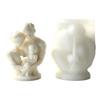 Human Sculpture Candle Silicone Molds Love Family Silicone Molds For Handmade Candle Soap Wedding Party Decoration