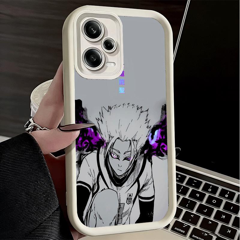 

Phone Case for Xiaomi Redmi Note 15 14 13 Pro Plus Blue L-Lock Shidou Ryusei Shell 12S 11 11S 11T 5G 14S Soft Silicone Funda Redmi Note 11T 5G