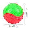 Squeaky Ball Dog Chew Toy TPR Interactive Toys for Dogs Teeth Cleaning Bite Resistance Pet Supplies for Home Outdoors Walking Traveling