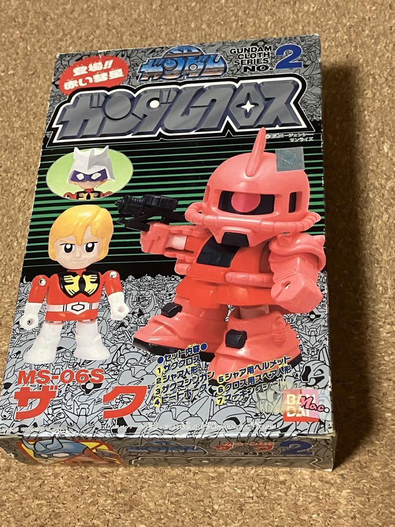 

[USED] Gundam Cross Bandai Gundam MS-06S Zaku Figure 1988