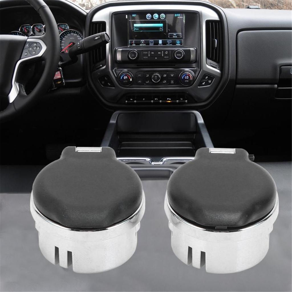 2pcs Dash Power Outlet Cover 20983936 For Silverado Suburban Tahoe 07-13