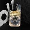 Misa anime D-Death N-Note Silver Plated Inside Phone Case For iPhone 17 16 15 14 11 12 13 Pro Max Plus X XR XS Max Colored