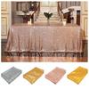 Rectangular Sequin Tablecloth Sparkling Table Cover Party Supplies Glitter Table Cloth  Hotel