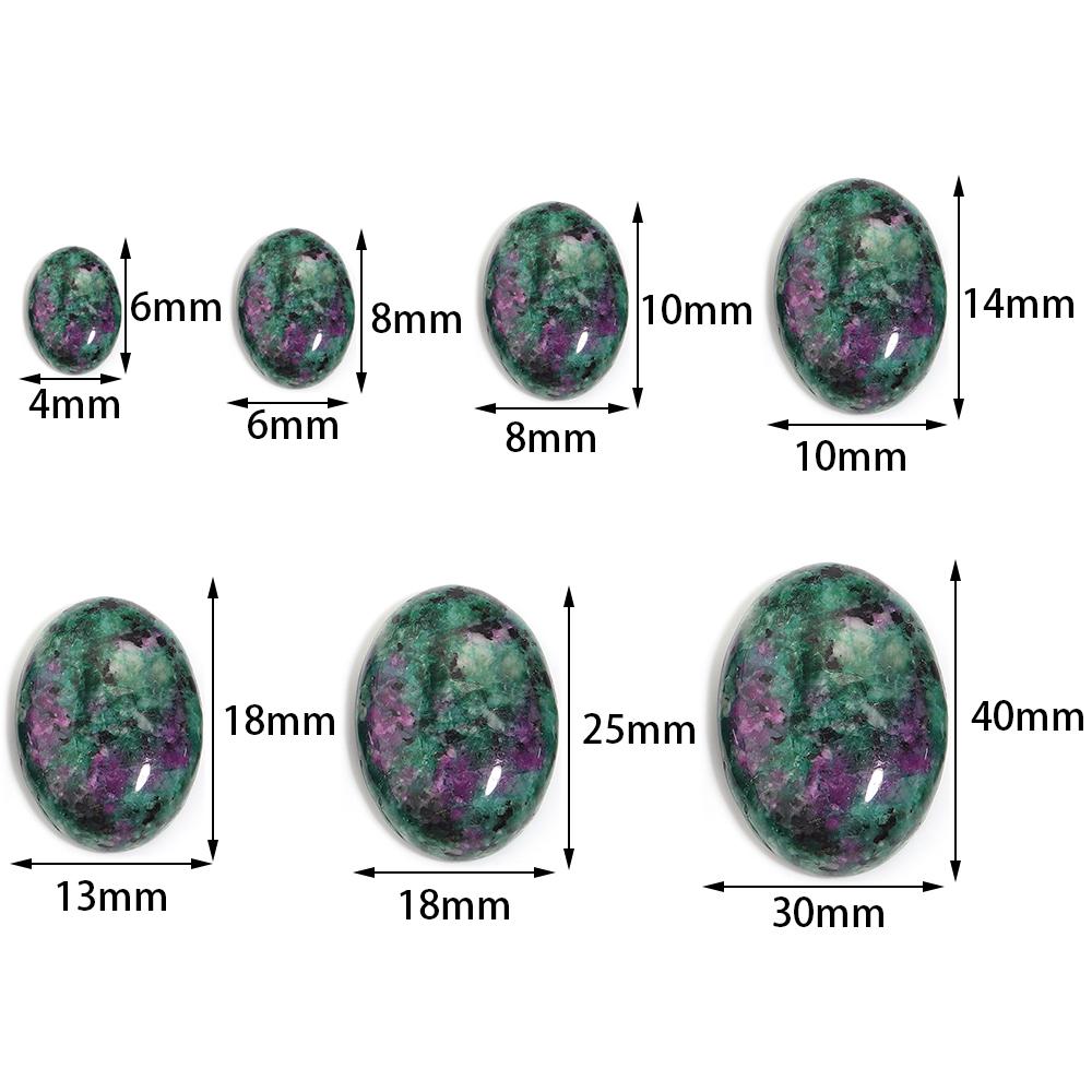 2-10pcs Multisize Natural Stone Cabochons Oval Gemstone Cabochon Cameo For Jewelry Making DIY Charms Necklace Rings Accessories