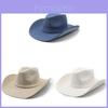 Style Western Cowboy Hat With Rhinestone Design For Men Women Fashion Accessory