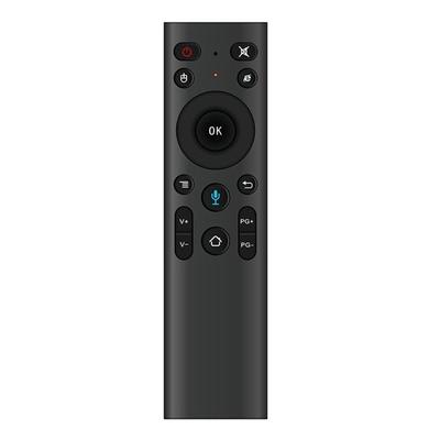 2.4G Kabellose Air Mouse Google BT5.0 Sprachfernbedienung Mikrofon IR-Lernen 3-Achsen-Gyroskop für Android 11 10 9 TV