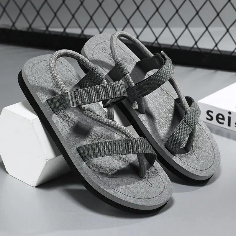 Fashion Outdoor Men's Sandal Beach Flat Non-slip Eva High Quality Buy Adult Original Summer Sale Trend 2025 Stylish Clearance Male Shoe