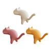 Yousheng 1/3Pcs Cute Cat Shaped Hook Table Handbag Hanger Strong Load-bearing Multipurpose Heavy Duty Purse Hook Bag Holder