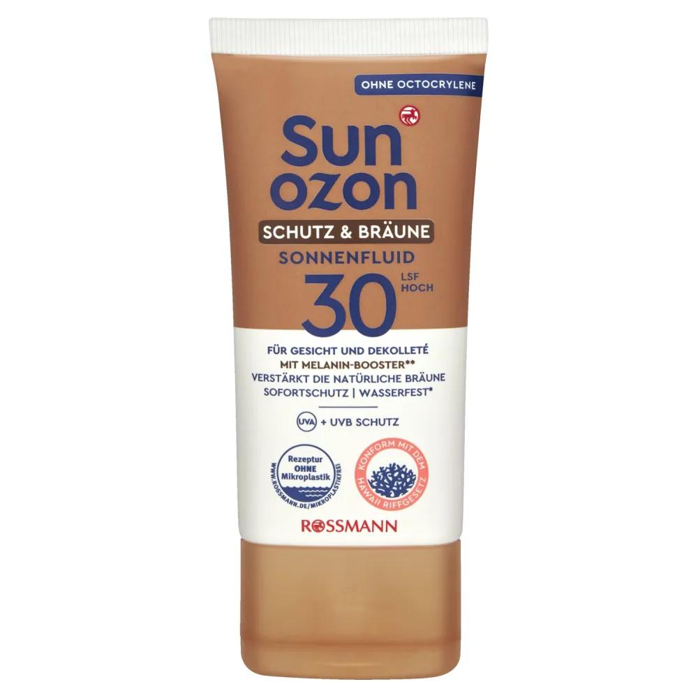 Sunozon Sun Fluid Protection & Tanning SPF30, 50ml