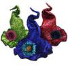 Fashion Witch Hat Breathable Witch Cap with Detachable Flower For Halloween Party And Theatrical Performances Dressingup