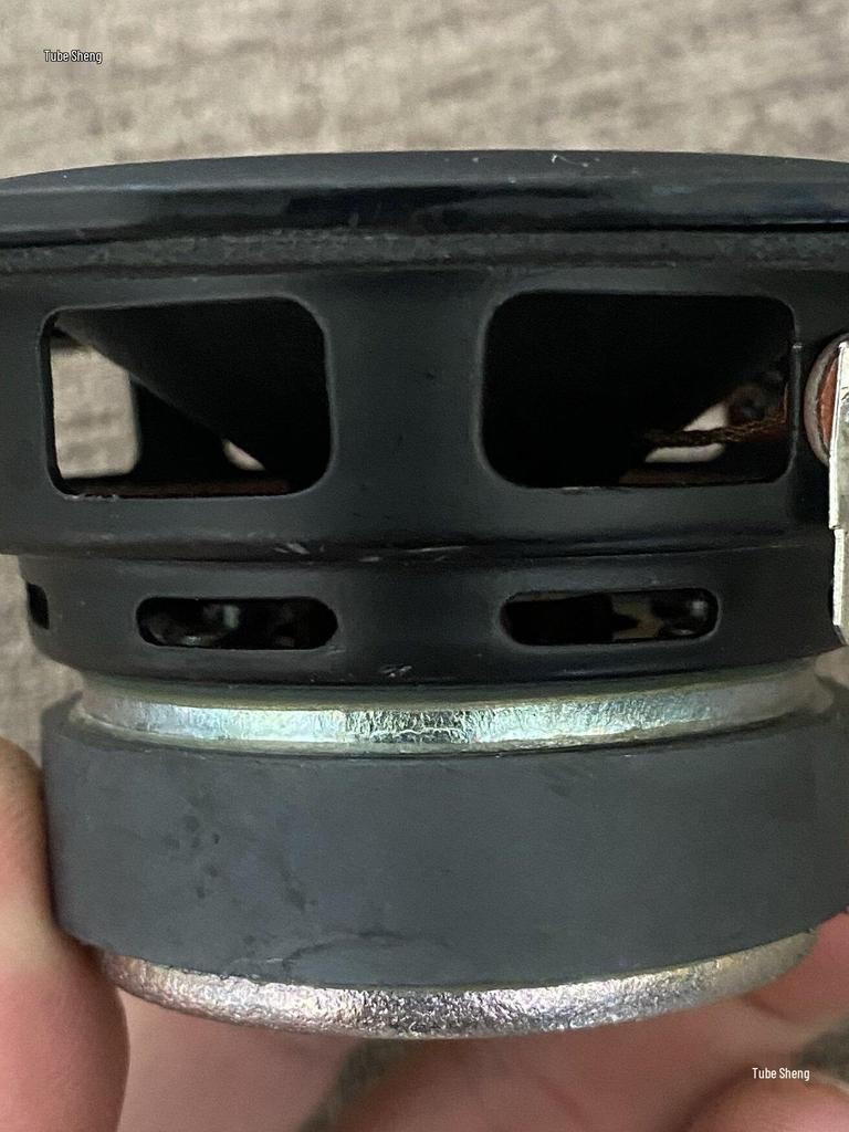 3.5-inch Long-Stroke Mid-Bass Subwoofer Speaker with Large Rubber Edge