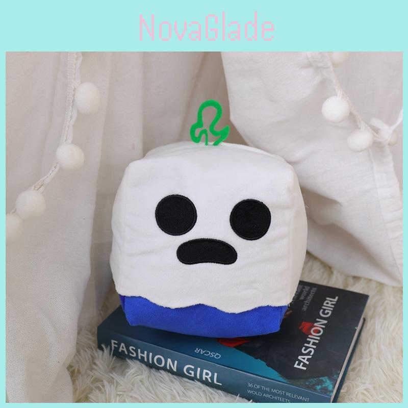 Blox Fruits Plush Toy Leopard Box Short Plush Stuffed Animal 15cm Height