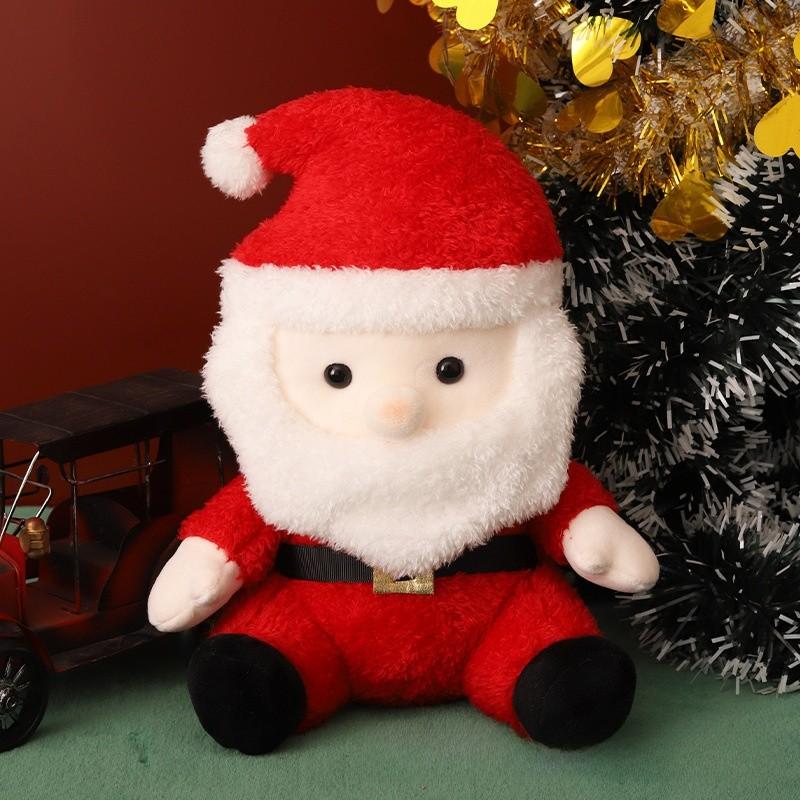 Santa Claus Plush Doll With Pp Cotton Filling For Christmas Home Decor And Collectors