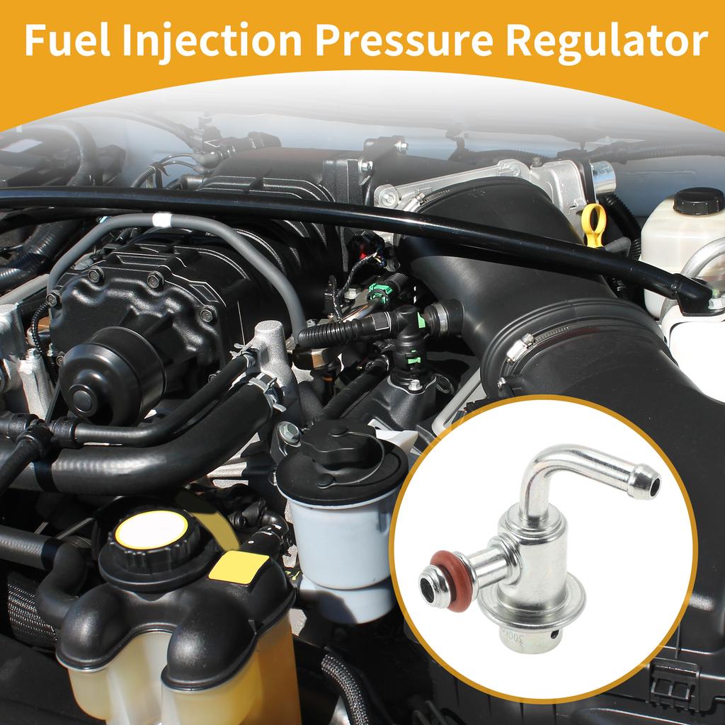 UXCELL Fuel Pressure Regulator for Honda Civic 2003-2004 No.16015S5A930 Metal 20-70 Psi