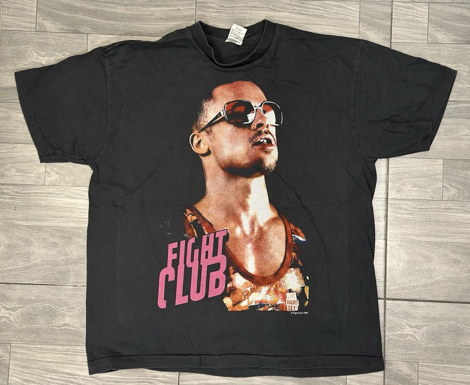 FIGHT CLUB vintage 1999 MOVIE t shirt TYLER DURDEN Unisex T-Shirt S
