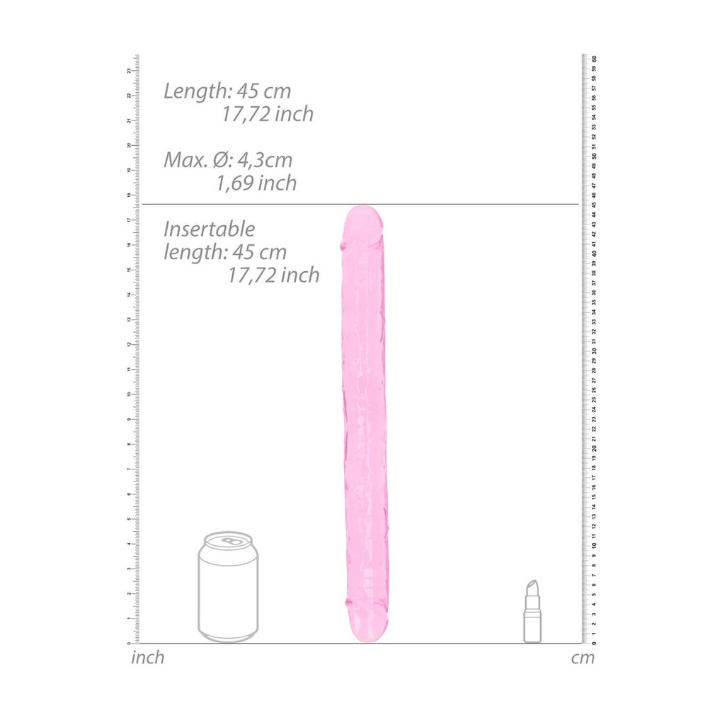 RealRock - Realistic Double Dildo 45 Cm