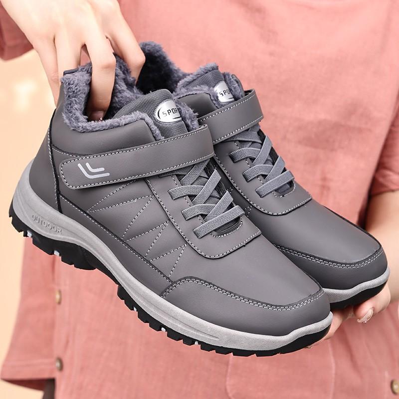 

Snow Boots Men Flat Booties For Men Comfortable Ankle Boots Warm Fur Men s Winter Shoes Plus Size Footwear Men s Work Shoes 46 білий