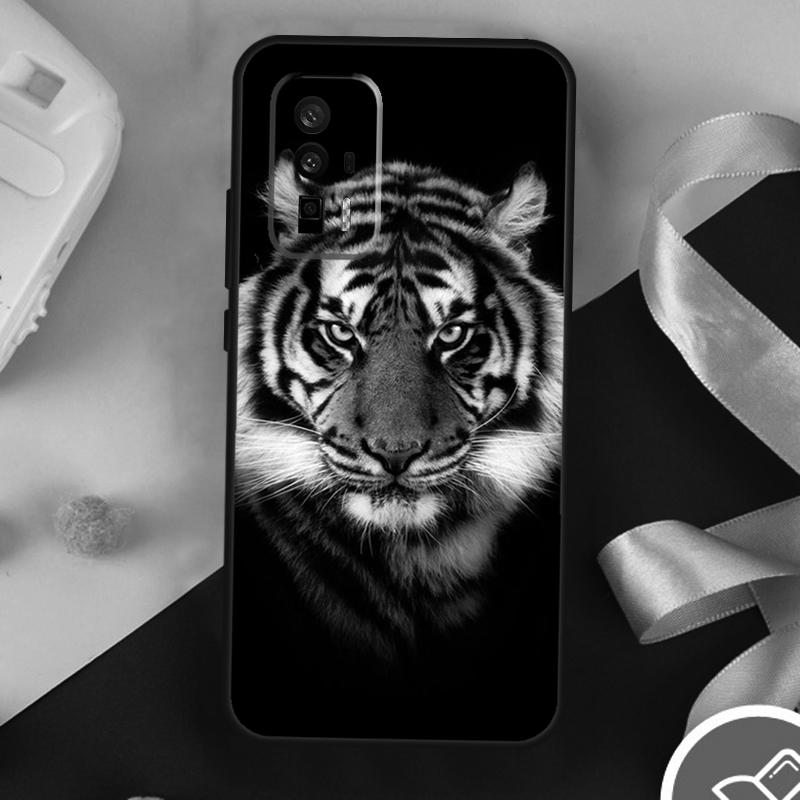 Leopard Tiger Lion Animal Case For Xiaomi 13 14 Ultra 11T 12T 13T Pro 12 Lite POCO X6 Pro F5 M6 X5 X3 F3 M5s F6 Cover